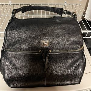 Dooney & Bourke leather hobo bag